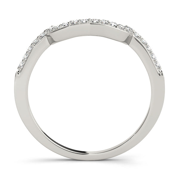 Platinum White Diamond Wedding Ring