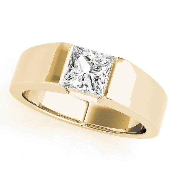 18K Yellow Gold 0.6 CT Diamond Engagement Ring
