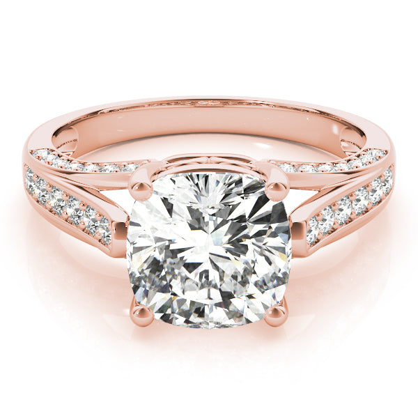 Rose Gold 1/5 CT Diamond Fashion Ring