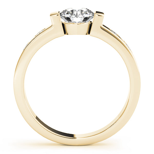 18K Yellow Gold 1 ct Diamond Engagement Ring