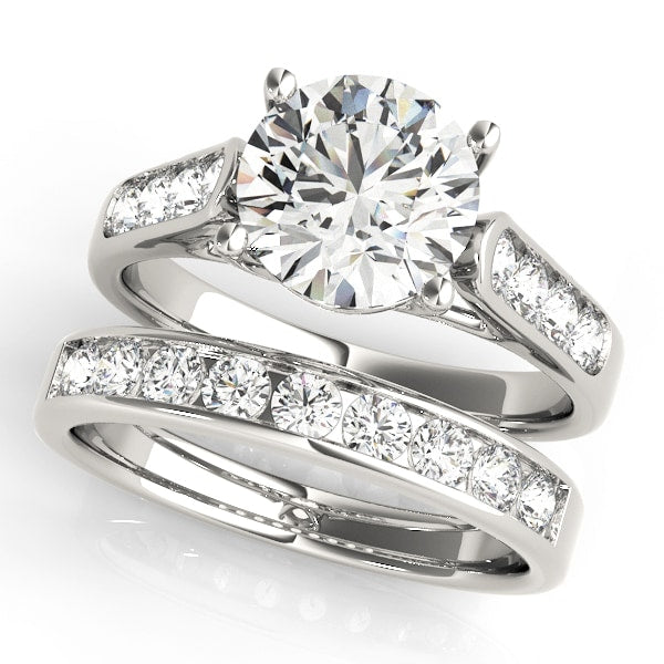 Trellis Diamond Engagement Ring
