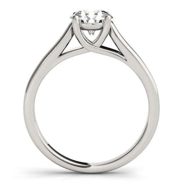 14K White Gold 1 CT Diamond Engagement Ring