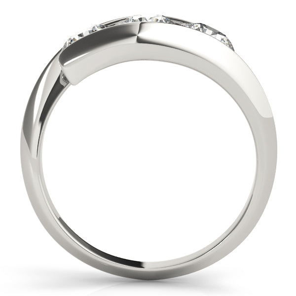 18K White Gold 1 CT Round Diamond Engagement Ring