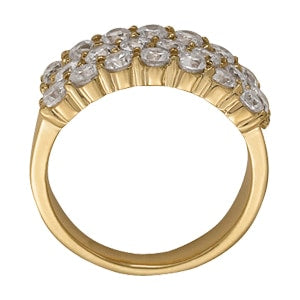 DIAMOND FASHION PYRAMID RINGS