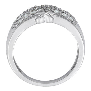 14K White Gold Lab Diamond Fashion Ring