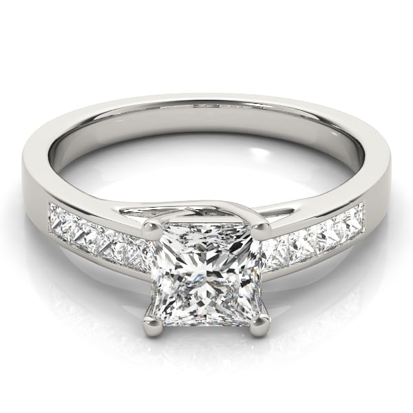Trellis Diamond Engagement Ring