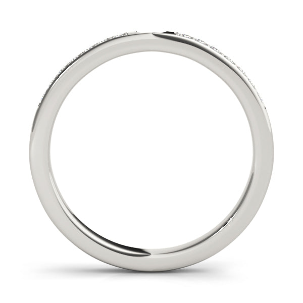 Platinum White Diamond Wedding Ring