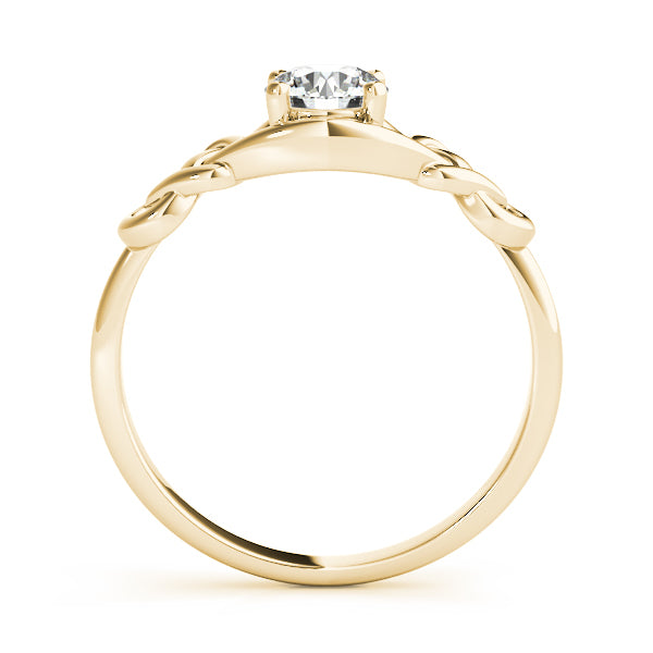 18K Yellow Gold 0.5 CT Diamond Fashion Ring
