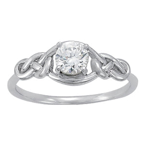 14K White Gold Diamond Fashion Ring