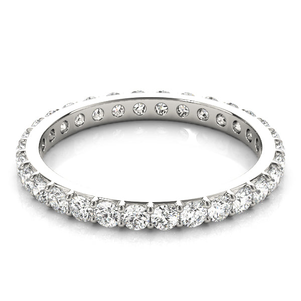 18K White Gold Diamond Wedding Ring