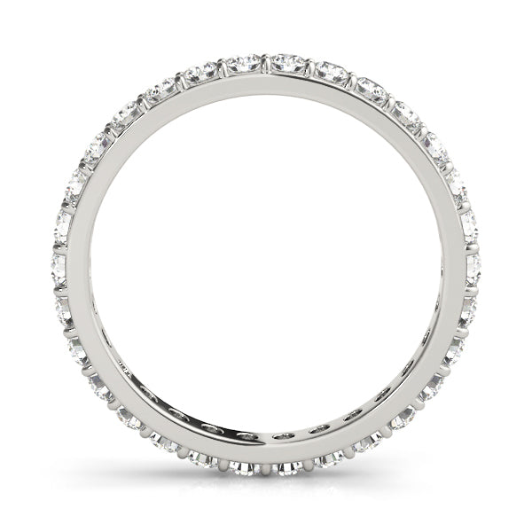 18K White Gold Diamond Wedding Ring