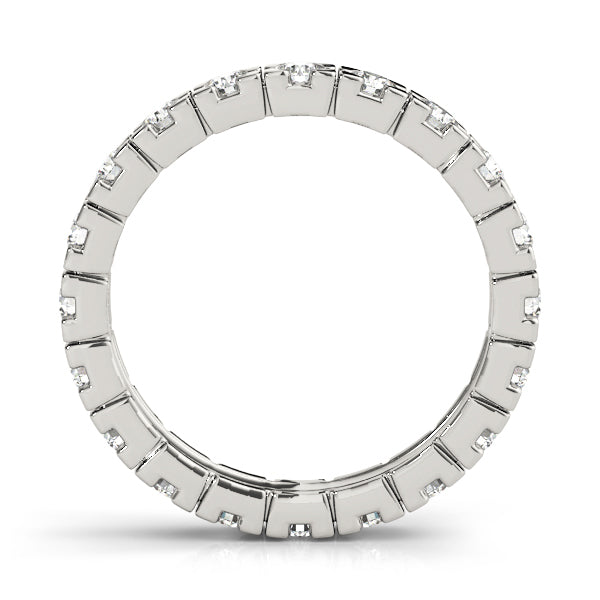 Platinum White Diamond Wedding Ring