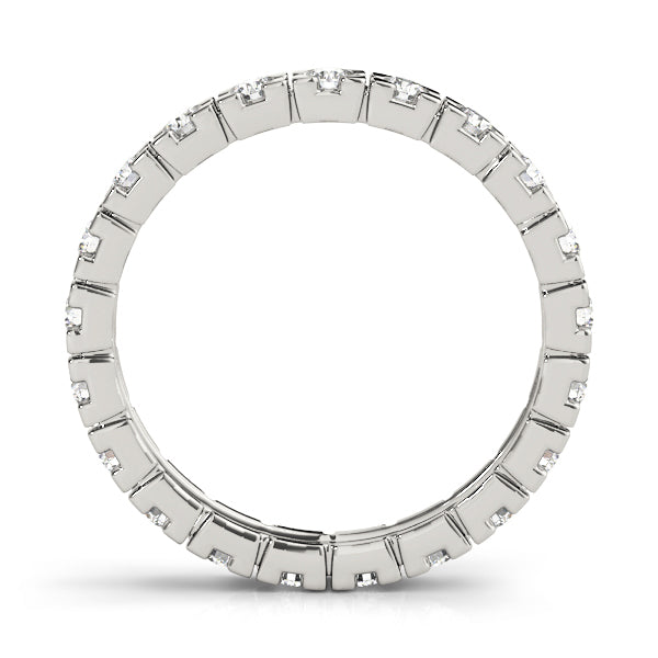 Platinum White Diamond Wedding Ring