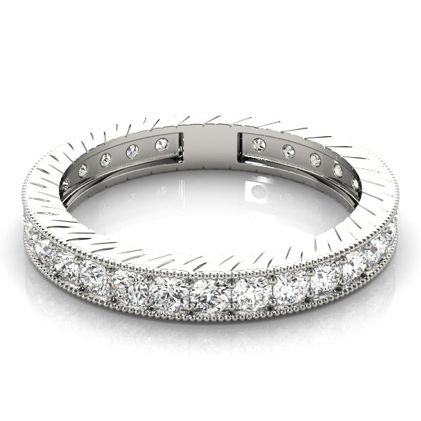 Platinum White Diamond Wedding Ring