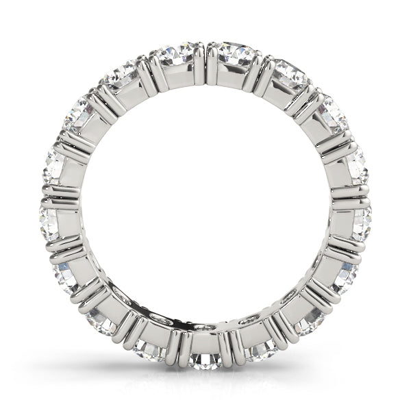 18K White Gold 2.38ctw Diamond Wedding Band