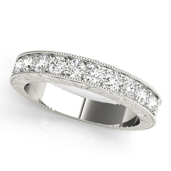 Platinum 9-Diamond Wedding Ring