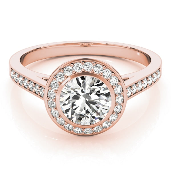 ENGAGEMENT RINGS HALO ROUND