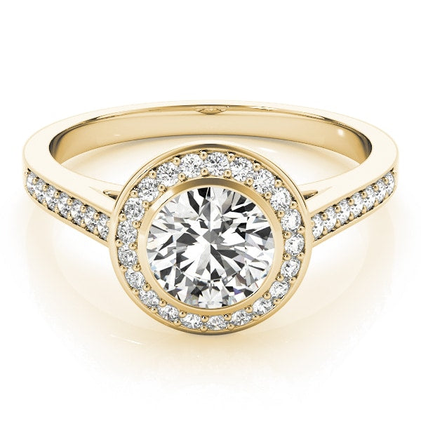 ENGAGEMENT RINGS HALO ROUND