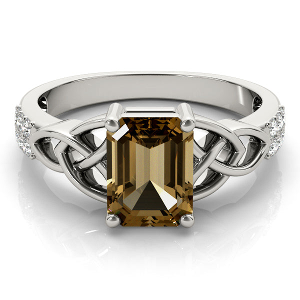 14K Multi-Tone Diamond Fashion Ring