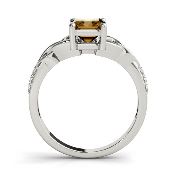 14K Multi-Tone Diamond Fashion Ring