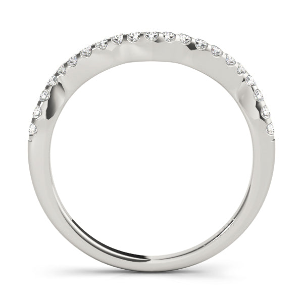 Platinum White Diamond Wedding Ring