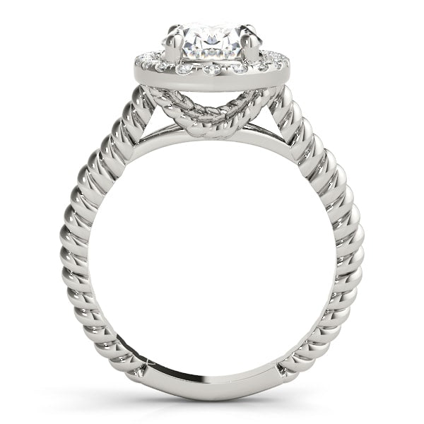 Halo Diamond Engagement Ring