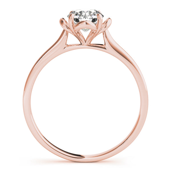 18K Rose Gold 0.33ct Diamond Engagement Ring