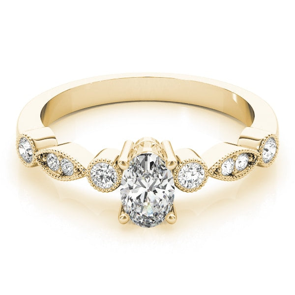 14K Yellow Gold 1/5 ct tw Fashion Diamond Ring