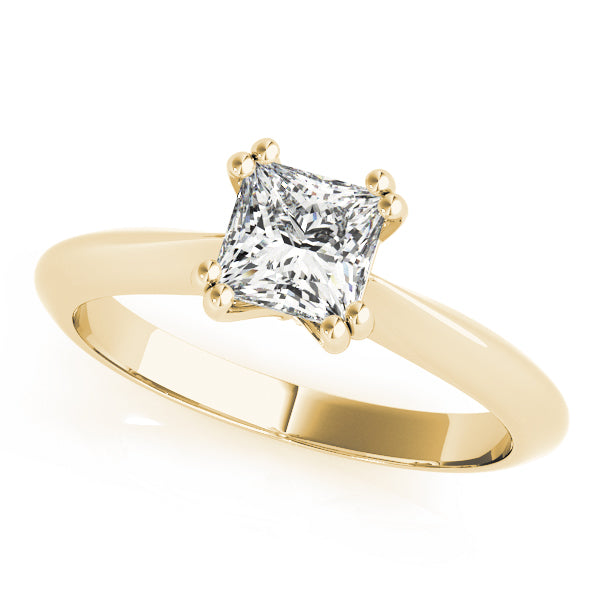 18K Yellow Gold 0.6 CT Diamond Engagement Ring