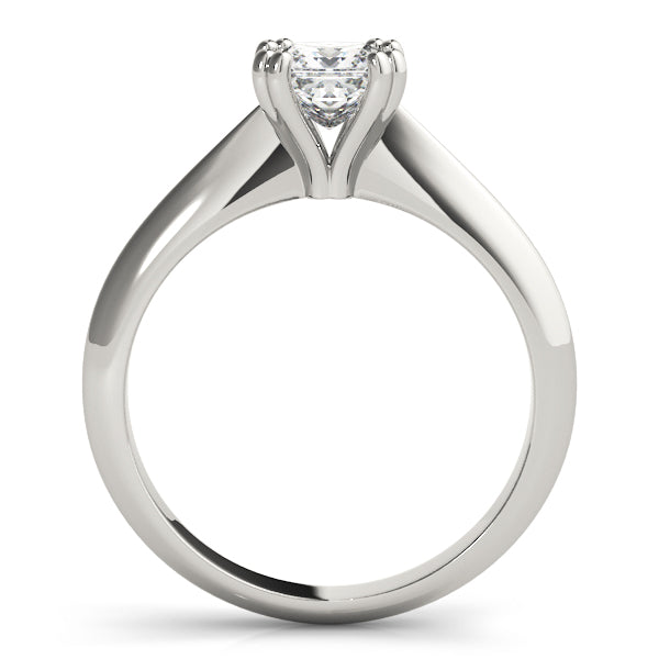 Platinum 5/8 CT Diamond Solitaire Engagement Ring