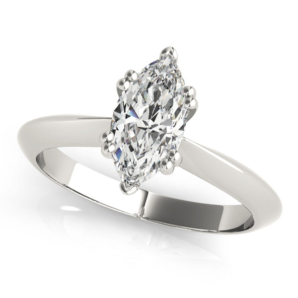 Platinum Marquise Diamond 1 CT Solitaire Ring