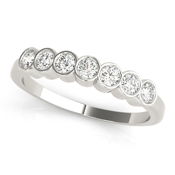 14K White Gold Multi-Diamond Fashion Ring