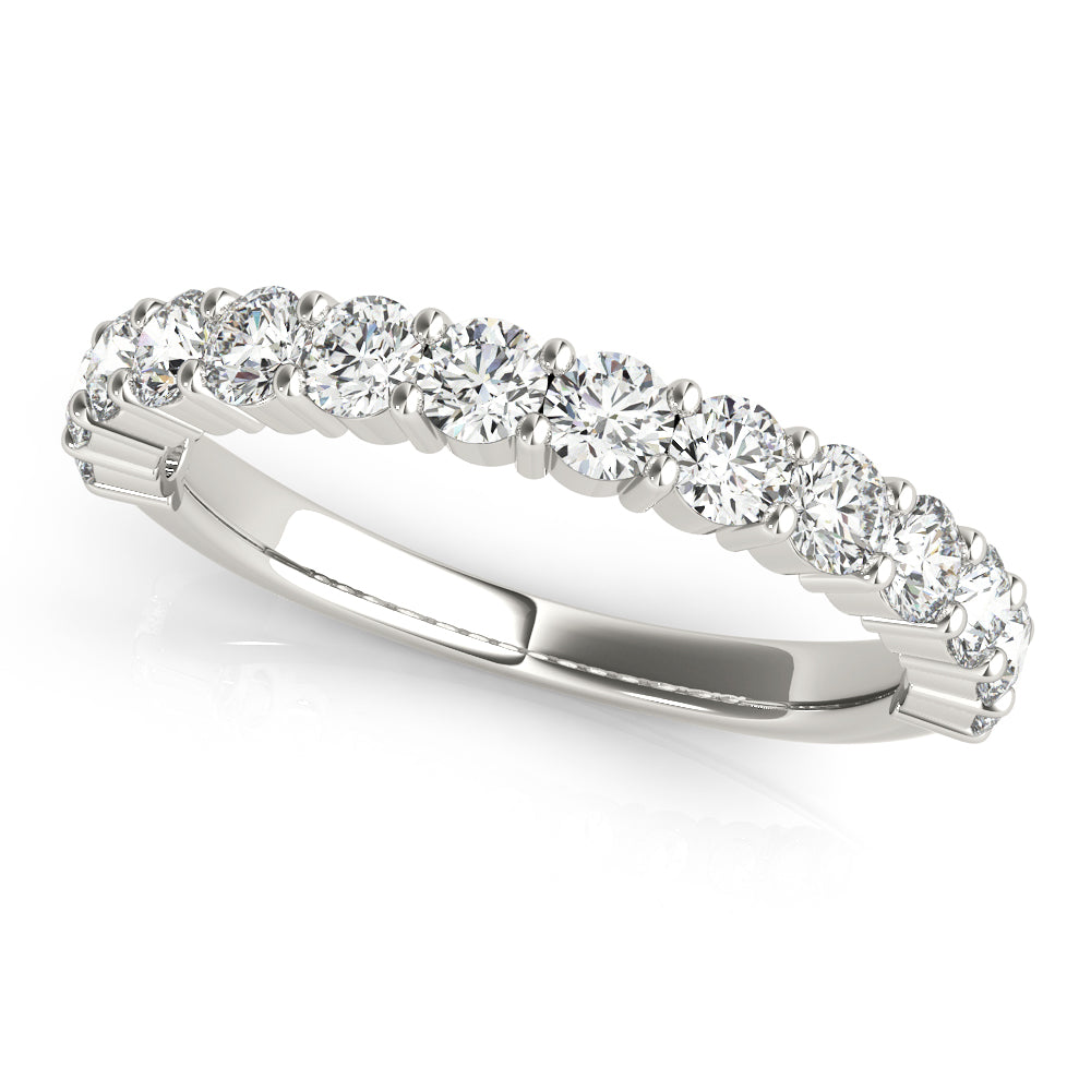 Platinum White Diamond Wedding Ring
