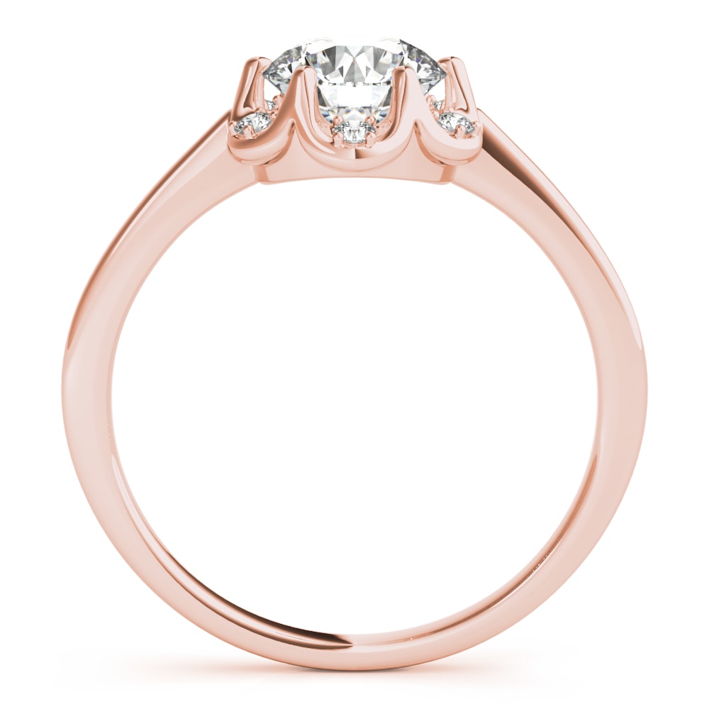 ENGAGEMENT RINGS ROUND CENTER