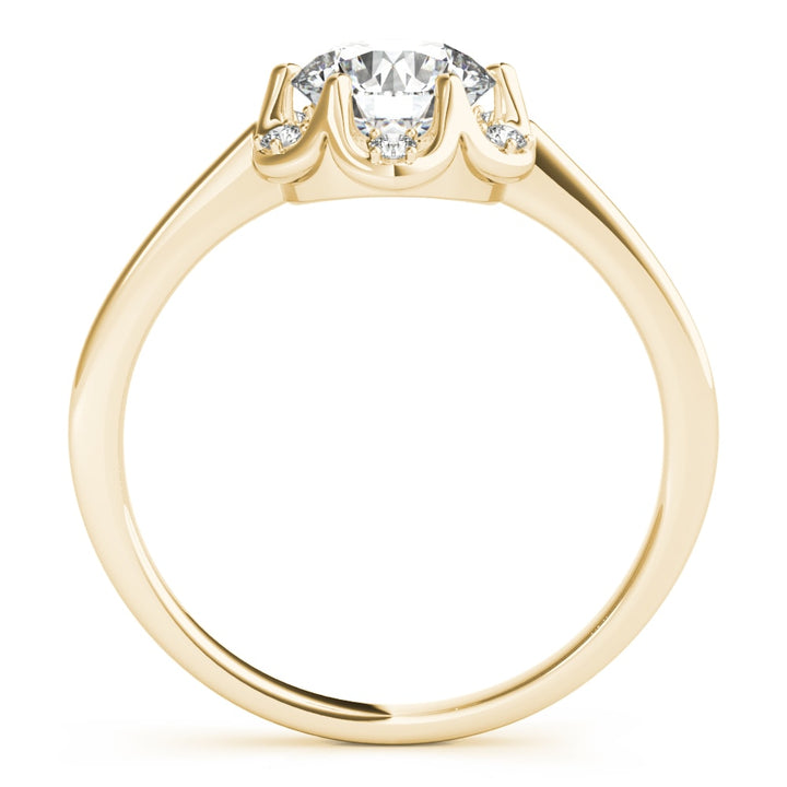 ENGAGEMENT RINGS ROUND CENTER
