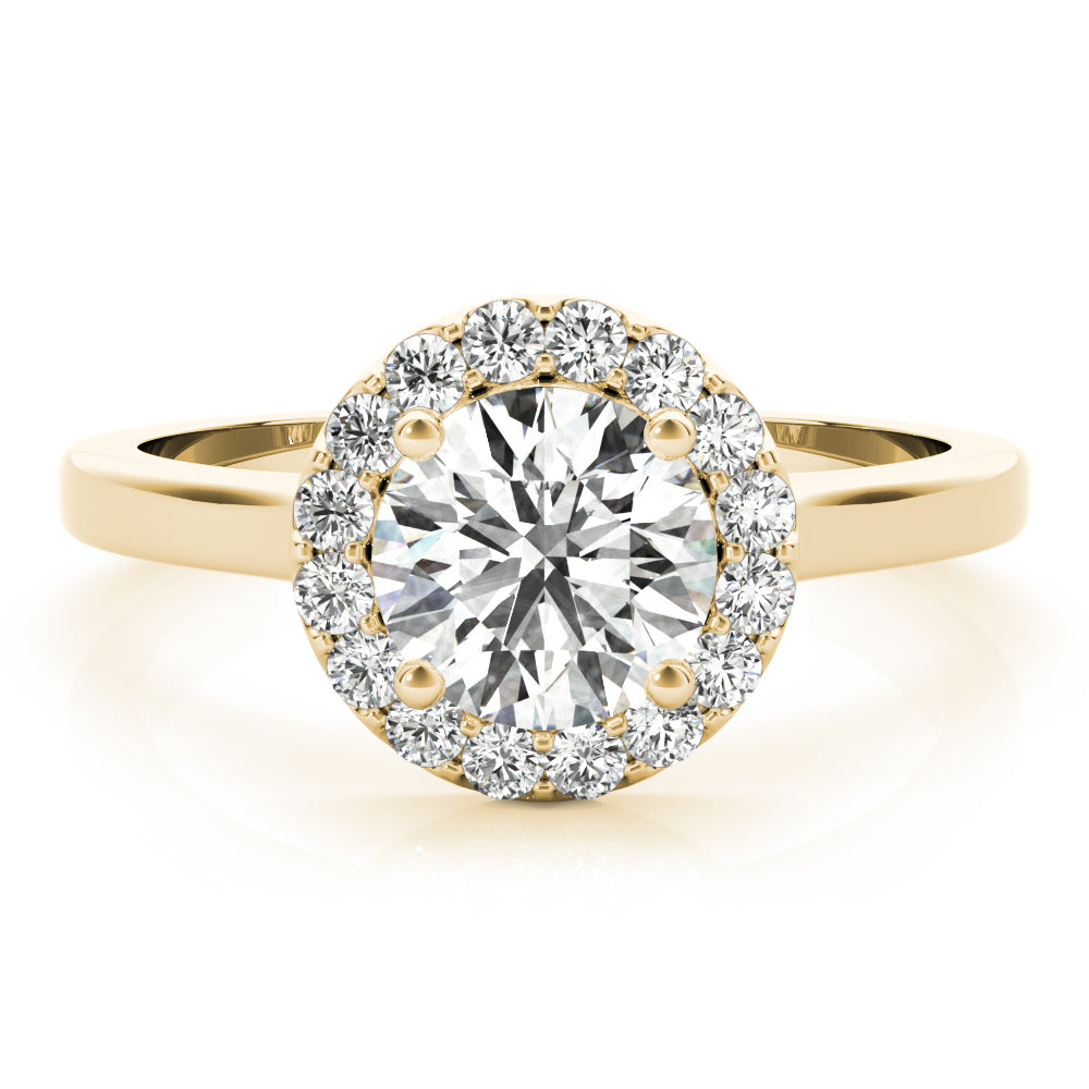 ENGAGEMENT RINGS ROUND HALO