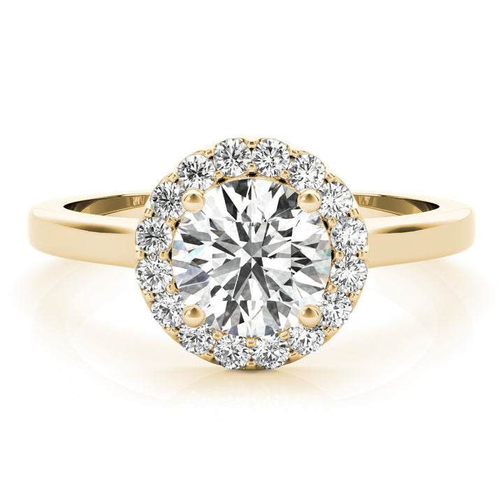 ENGAGEMENT RINGS ROUND HALO