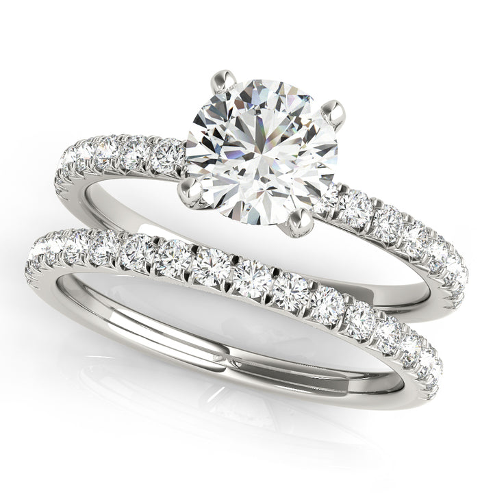Platinum 1.25 ct Round Diamond Engagement Ring