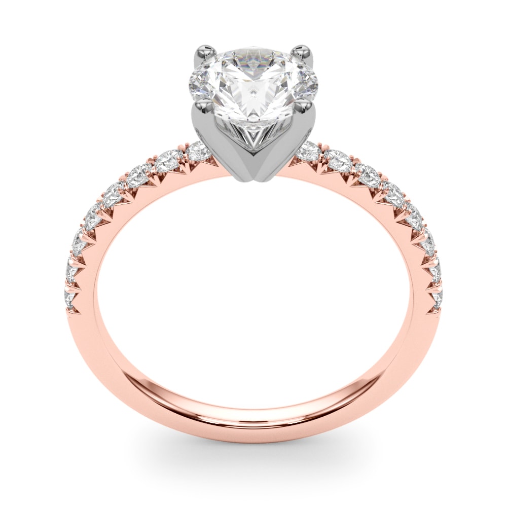 ENGAGEMENT RINGS ROUND CENTER