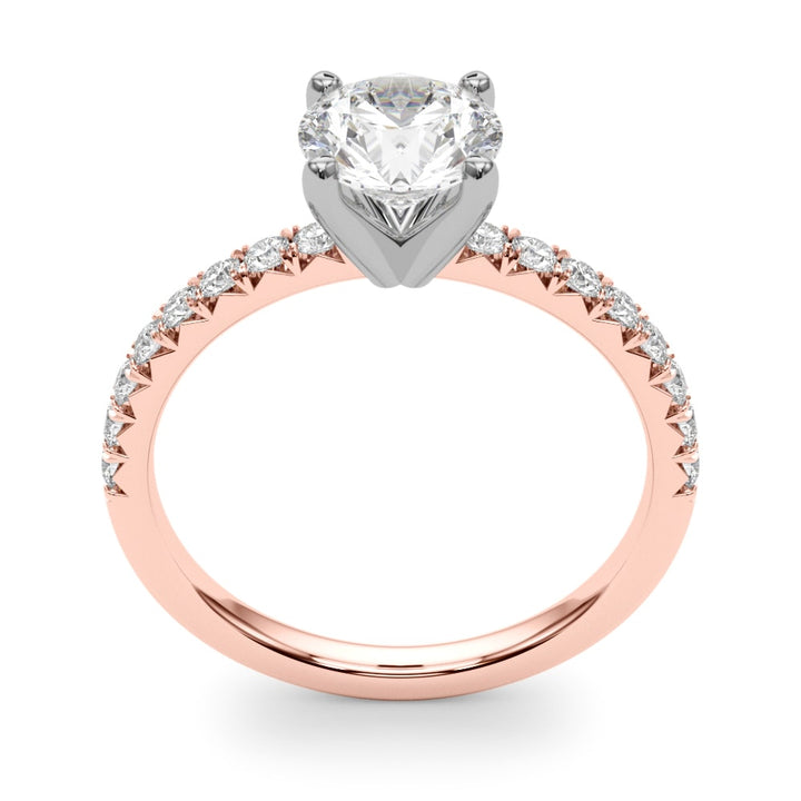 ENGAGEMENT RINGS ROUND CENTER
