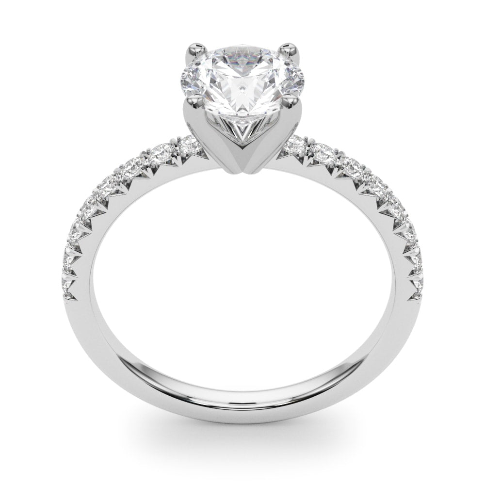ENGAGEMENT RINGS ROUND CENTER