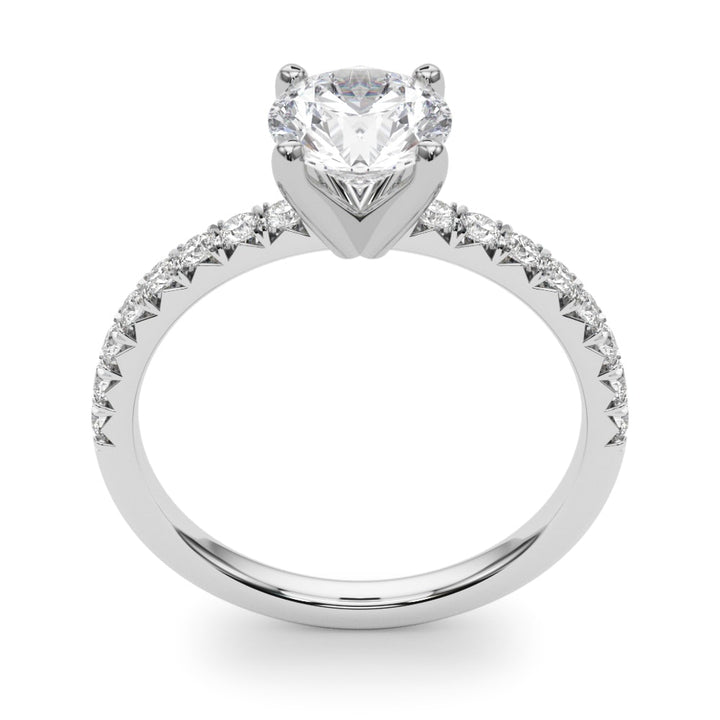 ENGAGEMENT RINGS ROUND CENTER