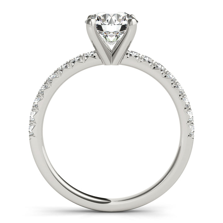 18K White Gold 1.125 ctw Diamond Engagement Ring