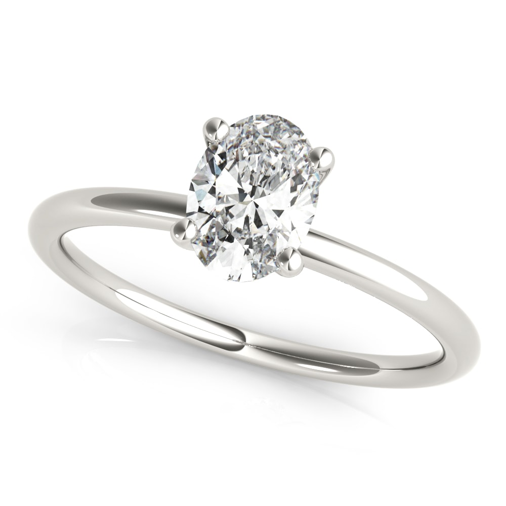 Solitaire Diamond Engagement Ring