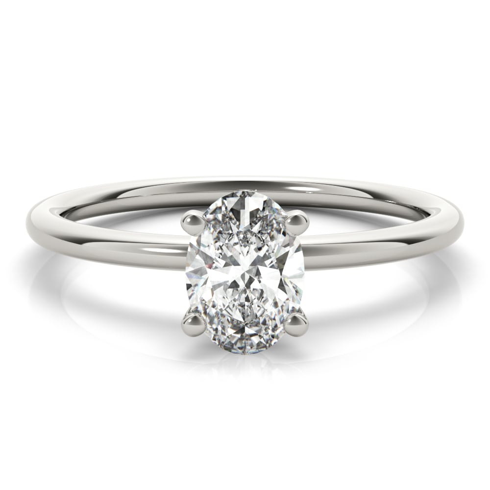 Solitaire Diamond Engagement Ring