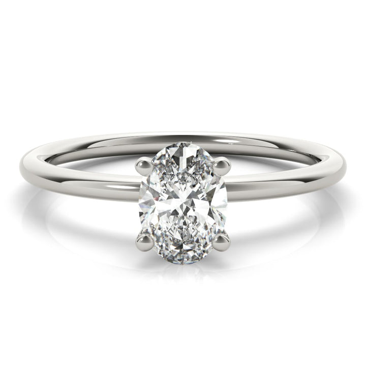 Solitaire Diamond Engagement Ring