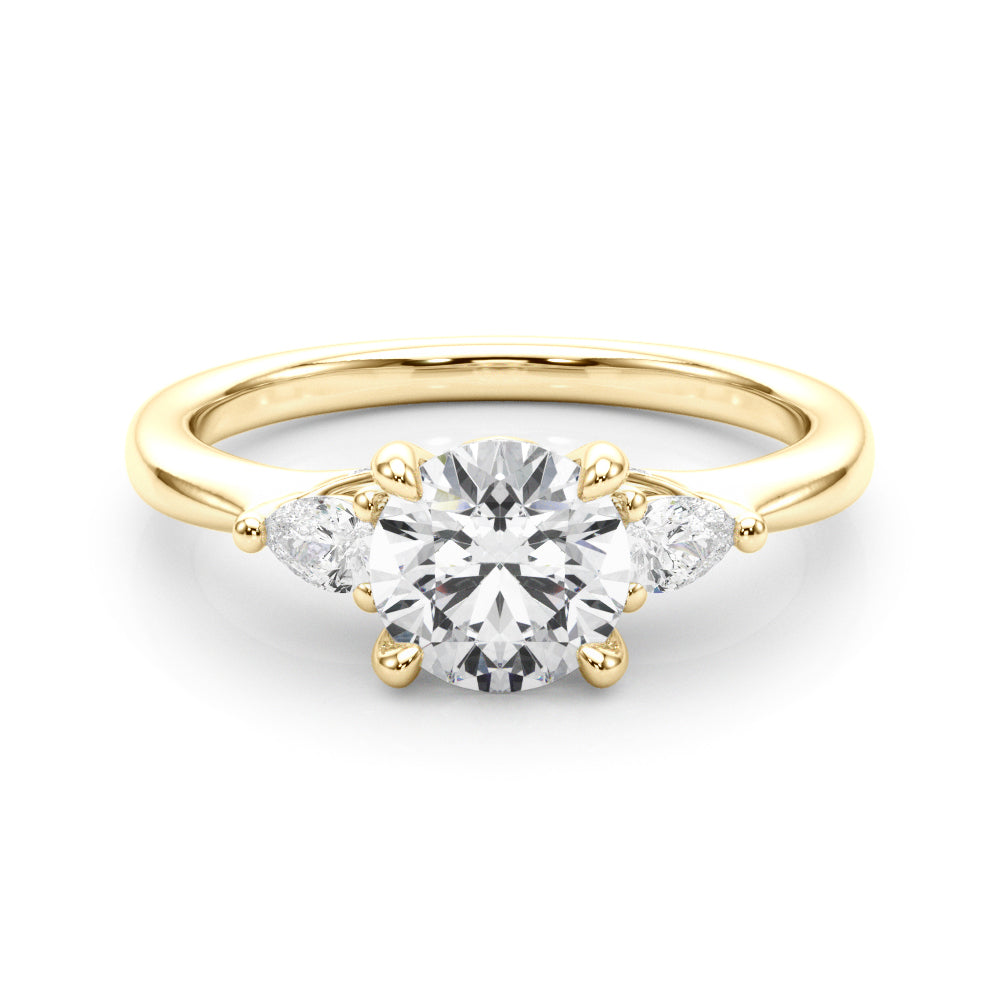 18K Yellow Gold 1.33ctw Diamond Engagement Ring