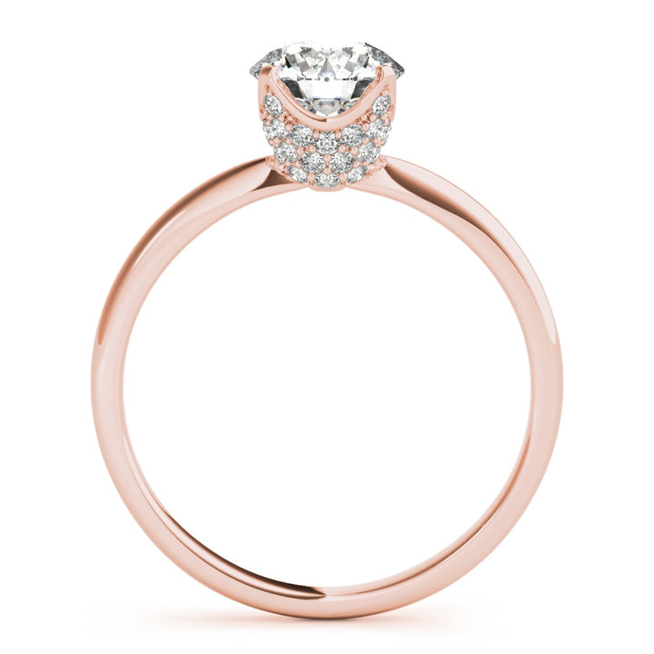ENGAGEMENT RINGS ROUND CENTER