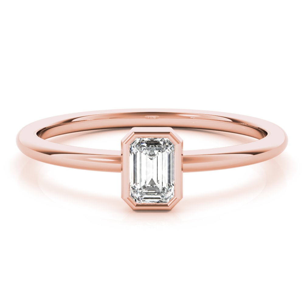 EMERALD SOLITAIRE STACKABLE