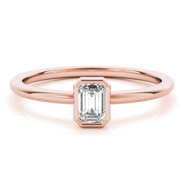 EMERALD SOLITAIRE STACKABLE